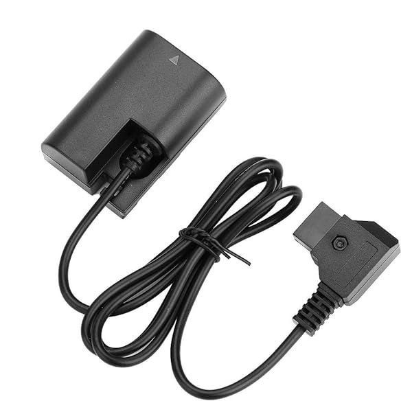 Dummy Battery Adapter: D-Tap to LP E6 Power Cable for Sony V-Mount Batteries