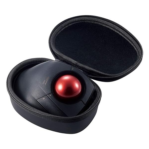 ELECOM Hard EVA Travel Case for DEFT PRO Trackball Mouse - Ergonomic, Durable & Protective Storage Solution