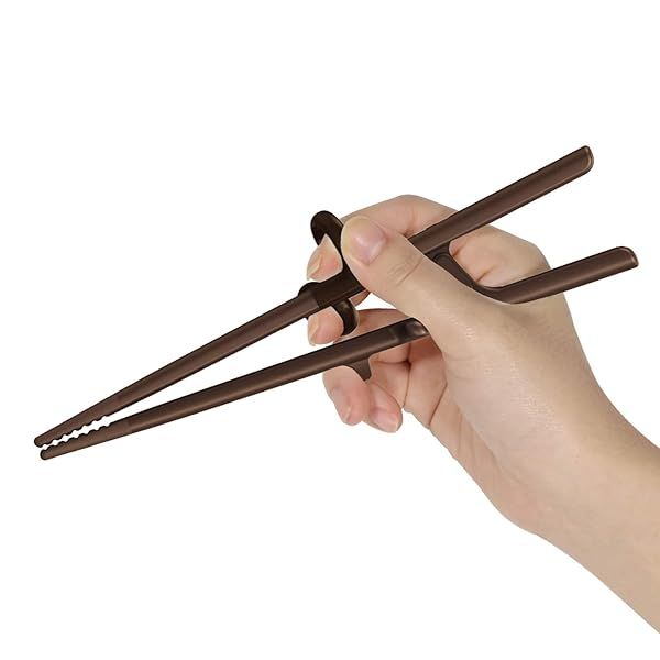 Beginner-Friendly Edison Friends Training Chopsticks for Right-Handed Adults - Easy Practice Tool Made in Korea