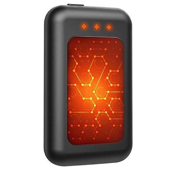 Rechargeable Electric Hand Warmers - 3200mAh, 16Hrs Portable for Camping, Hunting & Golf - Perfect Gifts for Men & Women