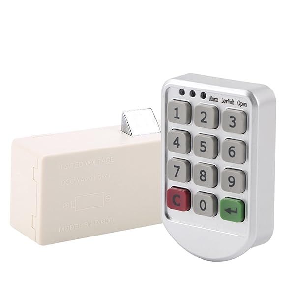 Secure Your Cabinets: Electronic Lock Kit with Keypad for Furniture & Doors