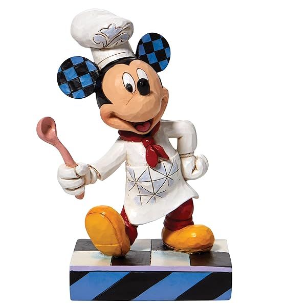 Shop Enesco Jim Shore Disney Traditions Chef Mickey Mouse Figurine - 6.25 Inch Multicolor Collectible