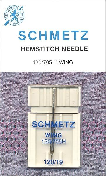 Euro-Notions Hemstitch Needle Size 120: Perfect for Precision Sewing & Crafting