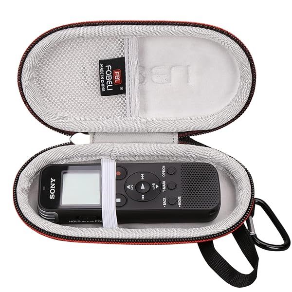 FBLFOBELI EVA Hard Carrying Case for Sony ICD-PX370/PX470/PX570 Voice Recorder - Durable Protection