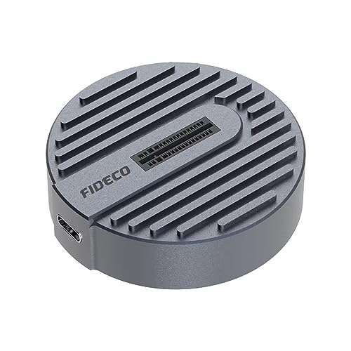 FIDECO USB to M.2 NVME SATA Docking Station - 10Gbps Tool-Free SSD Enclosure Adapter