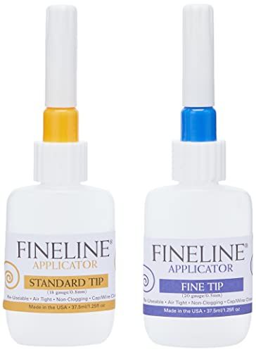 Buy FINELINE Applicators 2-Pack (1.25oz) - Precision Tools for Perfect Application