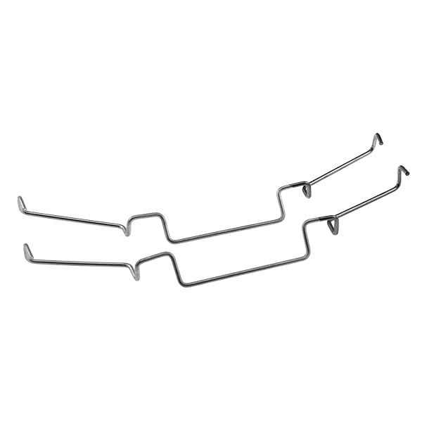 DGZZI 2PCS CPU Radiator Fan Hook - Elastic Steel Bracket for 9cm Fans | Secure & Durable