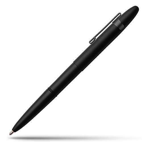 Fisher Space Pen Bullet Pen 400 Series - Matte Black with Clip - Perfect Gift Boxed Edition