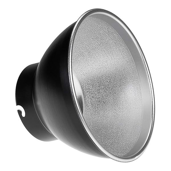 "Fotodiox 8" Reflector for Elinchrom & Calumet Genesis Strobe Lights - Enhance Your Photography"