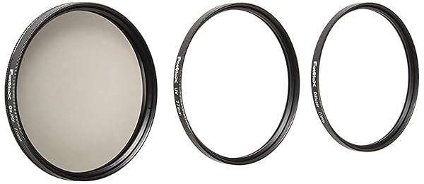 Fotodiox 77mm Filter Kit: UV, Circular Polarizer & Soft Diffuser for Canon, Nikon, Sony, Olympus, Pentax, Panasonic Cameras