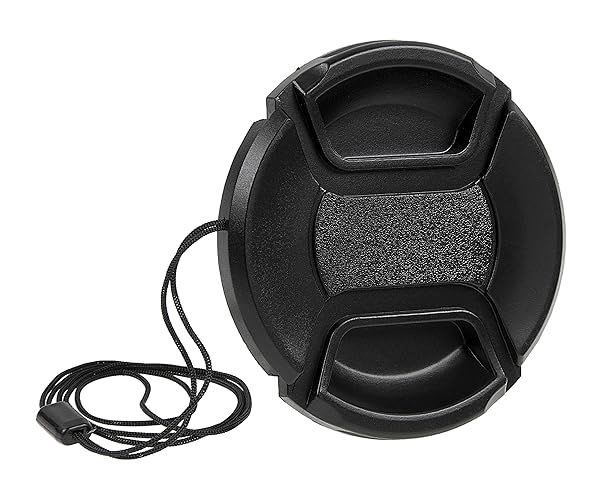 Fotodiox 58mm Inner Pinch Lens Cap & Cover with Cap Keeper - Protect Your Lens!