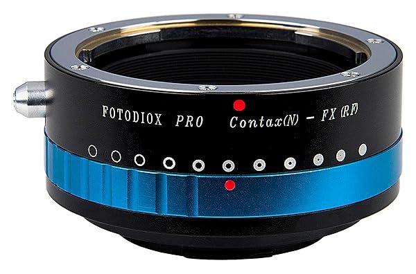 Fotodiox Pro IRIS Lens Mount Adapter: Contax N Lenses to Fujifilm X-Mount Compatibility