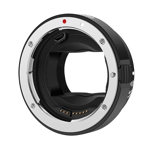 GEORDGY EF/EF-S Lens Mount Adapter for Canon Lenses on Sony E-Mount Cameras - Auto-Focus Compatible
