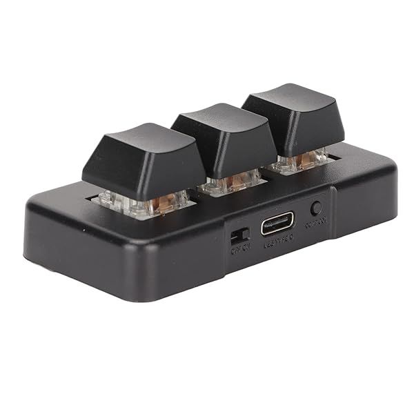 Buy GOWENIC Mini Programmable Keypad - 3 Keys RGB Mechanical Gaming Keyboard for Universal Computers