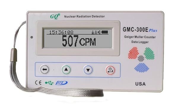 Buy GQ GMC-300E-Plus Digital Geiger Counter: Real-Time Nuclear Radiation Detector & Data Logger for Beta, Gamma, X-Ray Monitoring