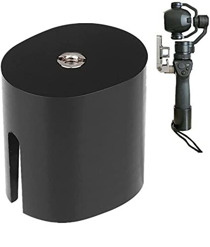 "Universal Gimbal Tripod Adapter Base for DJI Handheld Cameras - 1/4" Mounting Screw"
