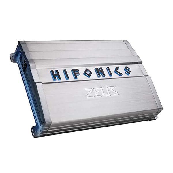 Powerful HIFONICS Zeus 1X1200W Mono Amplifier - 1 Ohm, 1200 Watts for Ultimate Sound Performance