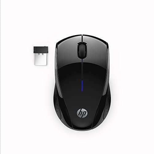 HP X3000 G2 Wireless Mouse: Ambidextrous, 1600 DPI, Multi-Surface, Long Battery Life - Perfect for Windows, Chrome & Mac