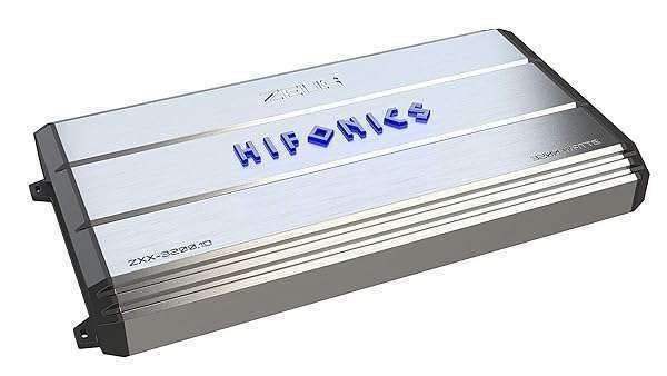 Buy Hifonics ZXX-3200.1D Zeus Mono Amplifier - 3200W Class D Car Audio with Bass Remote & Aluminum Heat Sink