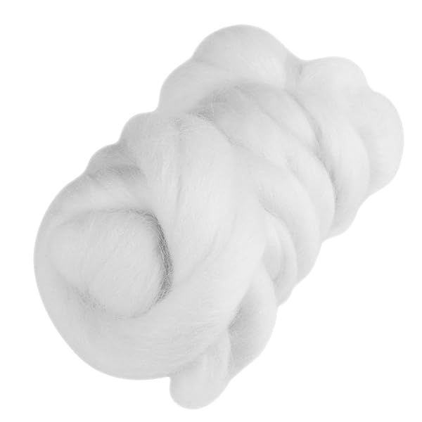 Buy Hilitand Needle Felting Starter Kit - White Merino Wool Roving for Crafting & Sewing