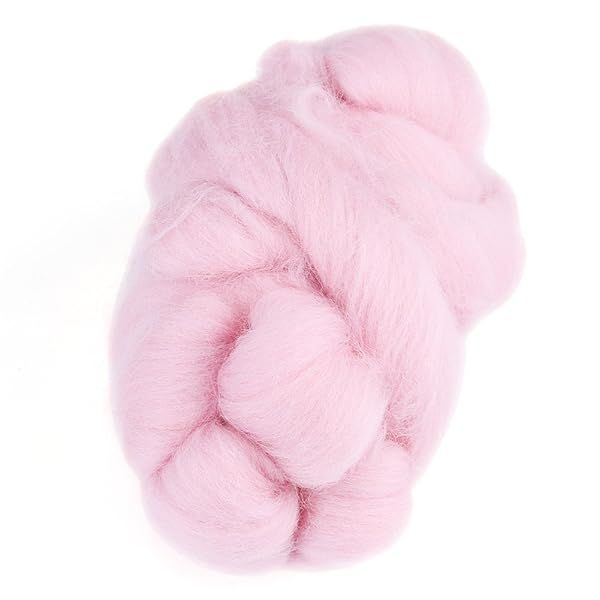 Buy Hilitand 1 Roll Wool Roving Yarn - Premium Merino Wool for Felting, Spinning & Sewing (2oz)