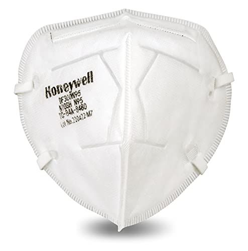 Buy Honeywell DF300 N95 Flatfold Respirator - Box of 50, White, One Size | Fast Shipping & Safety Protection