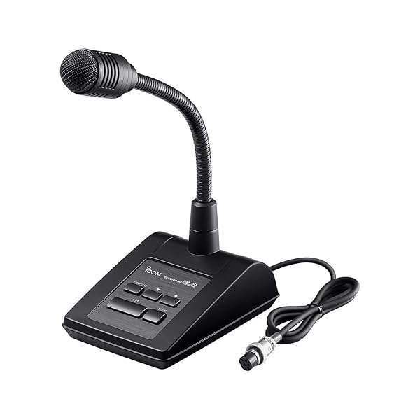 ICOM SM-50 Desk Microphone Review: Best Features, Specs & Performance