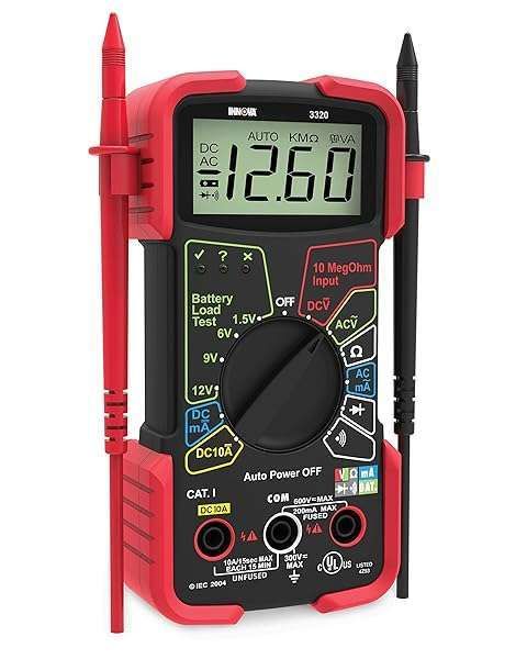 INNOVA 3320 Auto-Ranging Digital Multimeter Review: Features, Specs & Best Price