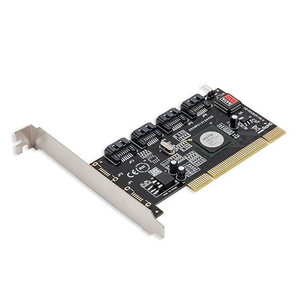 IOCrest SATA II 4-Port PCI RAID Host Controller Card SY-PCI40010 - High-Speed Storage Solution