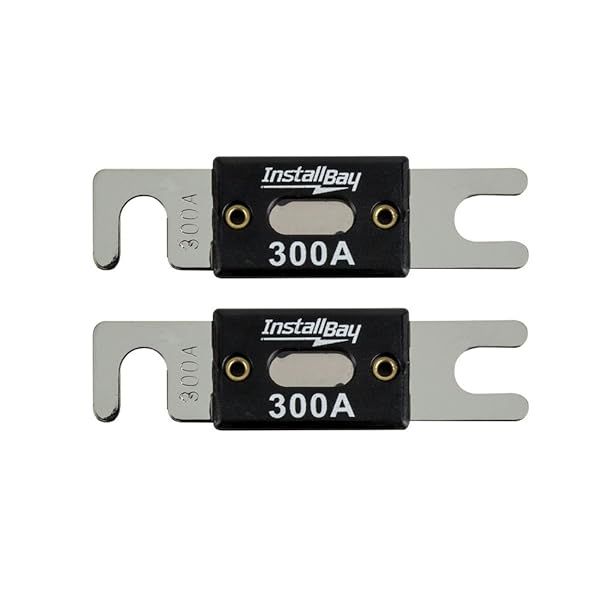 Buy Install Bay ANL300-10 - 300 Amp ANL Fuses (10 Pack) - High Performance Black Fuses for Reliable Power
