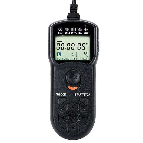 JJC Intervalometer Timer Remote for Nikon D750, D780, Z7 Series & More - Perfect for Time Lapse Photography
