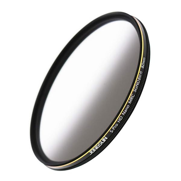 JONGSUN 82mm ND Filter - 18 Layer Multi-Coated Graduated Gray Optical Glass for Stunning Photography