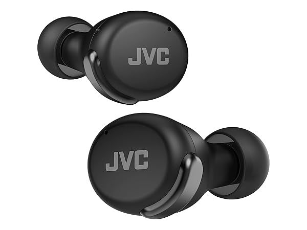 JVC HAA30TB True Wireless Headphones: ANC, Low-Latency Gaming, Bluetooth 5.2, 21-Hour Battery Life - Compact & Stylish