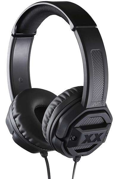JVC HAS50X XX On-Ear Headphones: Powerful Bass & 40mm Driver for Ultimate Sound Experience