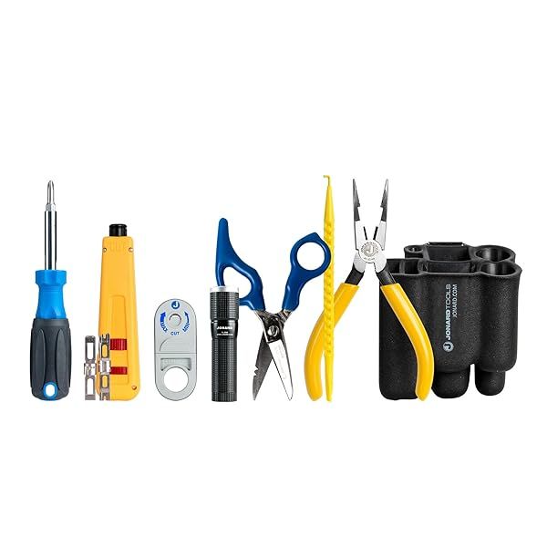 Jonard Tools TK-17 Punchdown Tool Kit: Essential for 66/110 Blocks - Fast & Reliable Networking Solutions