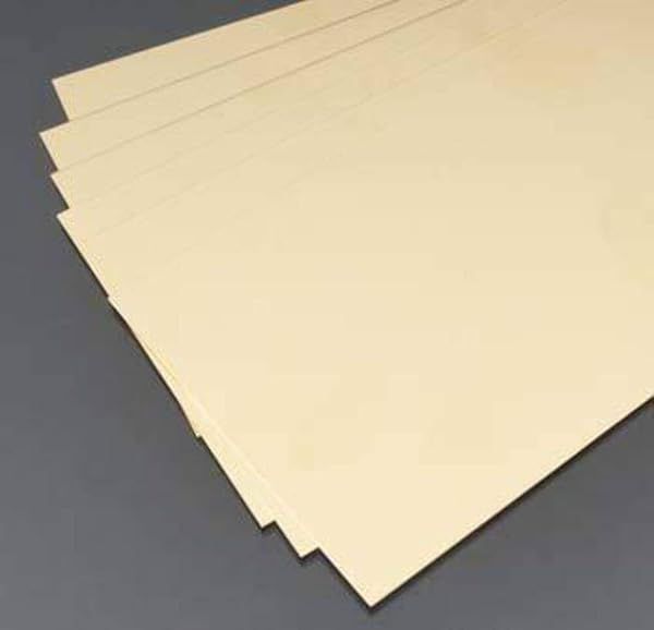 "Buy K&S Engineering Brass Sheet 4" W x 10" L x 0.015" T - High-Quality Metal for Projects"