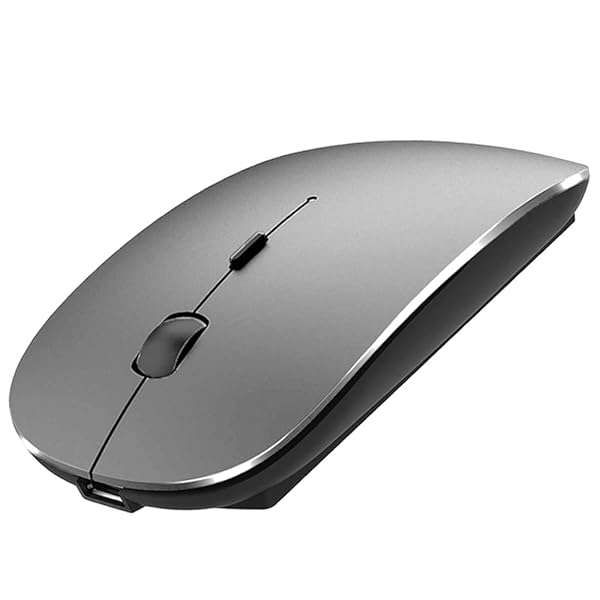 Buy KLO Bluetooth Wireless Mouse for MacBook, iPad, Chromebook & More - Fast & Reliable Connectivity (Grey)