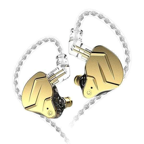 KZ ZSN Pro X: HiFi 1BA 1DD Hybrid IEM Earphones for Gaming & Music - Compatible with Phone, Computer, Tablet