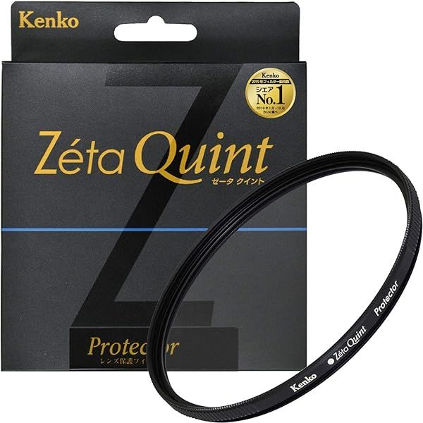 Kenko 77mm Zeta Quint Protector: Slim Tempered Glass Lens Filter for Superior Camera Protection