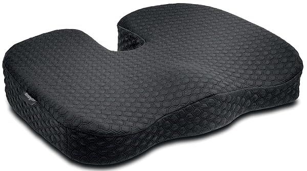 Shop Kensington Cooling Gel Cushion Seat Rest (K55807WW) - Black Comfort for Home & Office
