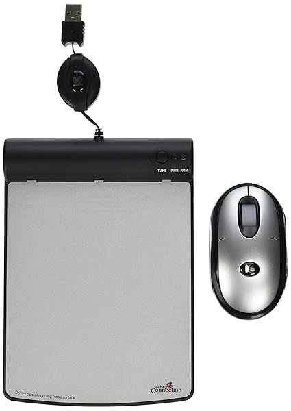 Key Connection WLBF20: Battery-Free Wireless Optical Mouse & USB Wired Pad Combo