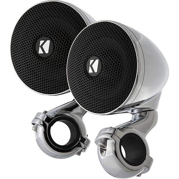 "Buy KICKER PSM 3" Weatherproof Mini System - Chrome, 4-Ohm, RoHS Compliant for Powersports"