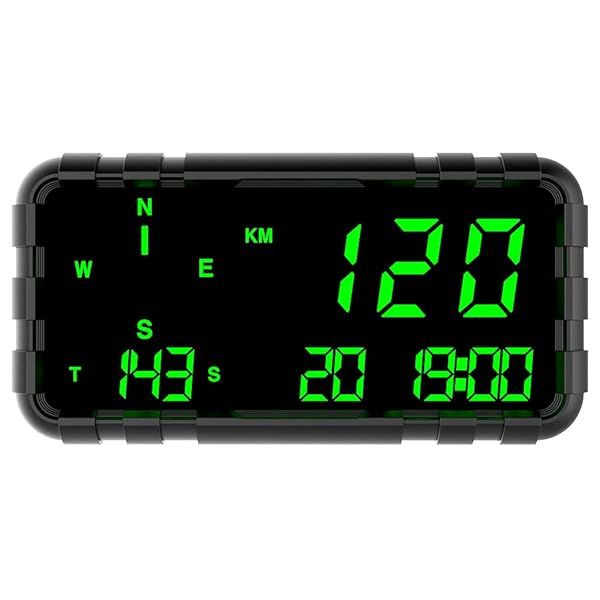Kingneed C3012 HUD Speedometer & Odometer - Universal GPS Display for Cars, Trucks & Buses