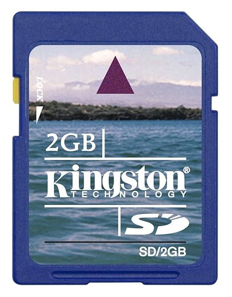 Buy Kingston 2GB SD Flash Memory Card - Reliable Storage for Photos & Files