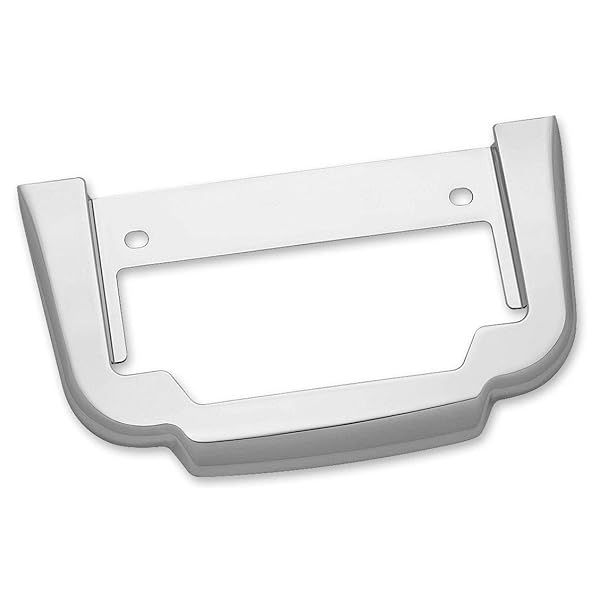 Upgrade Your Harley: Kuryakyn 5148 Chrome License Plate Frame for 2010-19 Trike Motorcycles