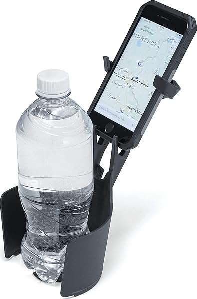 Kuryakyn 6474 Free-Flex Cup & Phone Holder: Versatile Mount for Cars, Trucks, UTVs - Secure Your Device in Style!