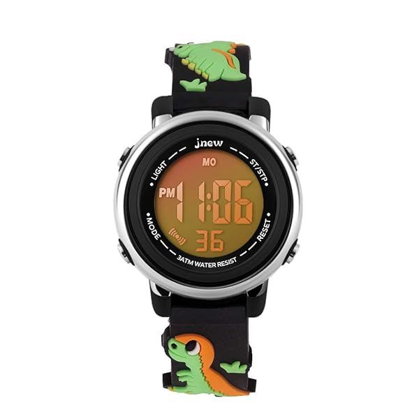 Shop L LAVAREDO Kids Watches: Cute 3D Cartoon, Waterproof & Colorful for Ages 3-12