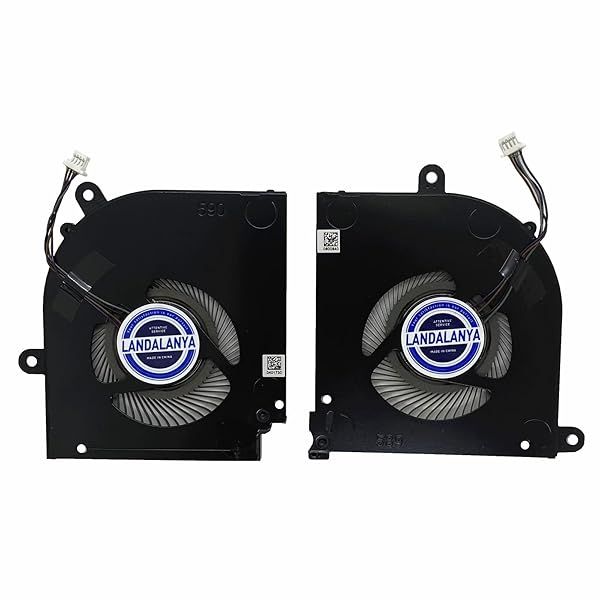 LANDALANYA Replacement CPU & GPU Cooling Fan for MSI Stealth 15M A11UEK Series - Fast & Reliable Cooling Solution