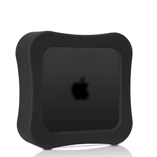LEFXMOPHY Silicone Case for 2022 Apple TV 4K (3rd Gen) - Black Protective Cover (Not for 2021 Models)