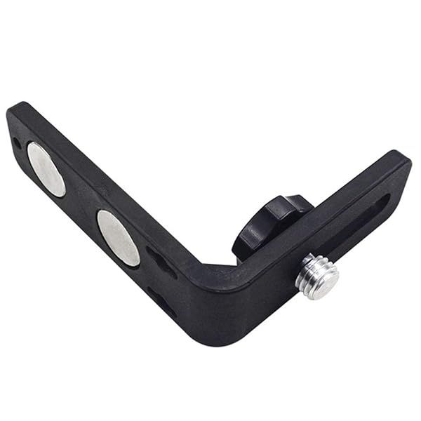 Laser Level L-Shape Magnetic Bracket for Topcon, Spectra, Leica, Bosch, Hilti & Dewalt - Precision Tool Accessory
